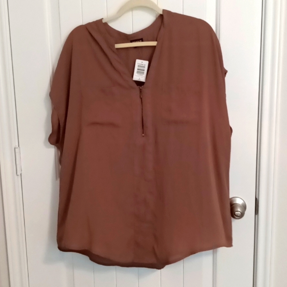 Torrid half sleeve top New Size 2
